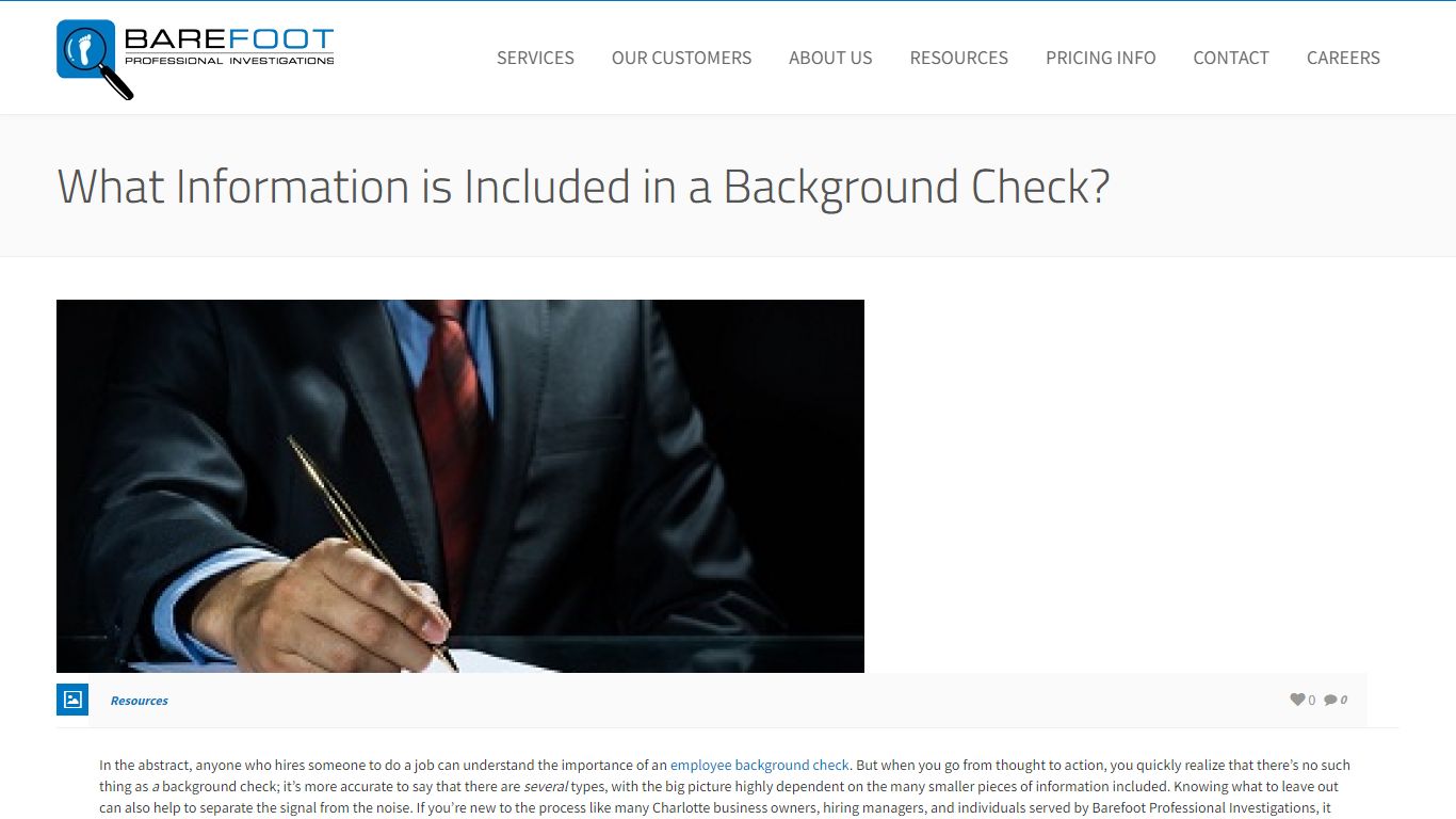 What Information is Included in a Background Check?